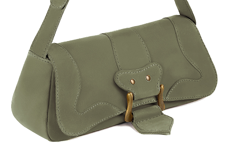 Handcrafted women's small luxurious elegant handbag in premium khaki green leather. Perfect for elevated everyday style.   
                Choose from our luxurious collections of leather and fabric to perfectly match your handbags to your outfits.